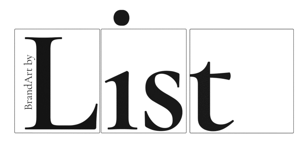 Tragbare Kunst von BrandArt by List Logo