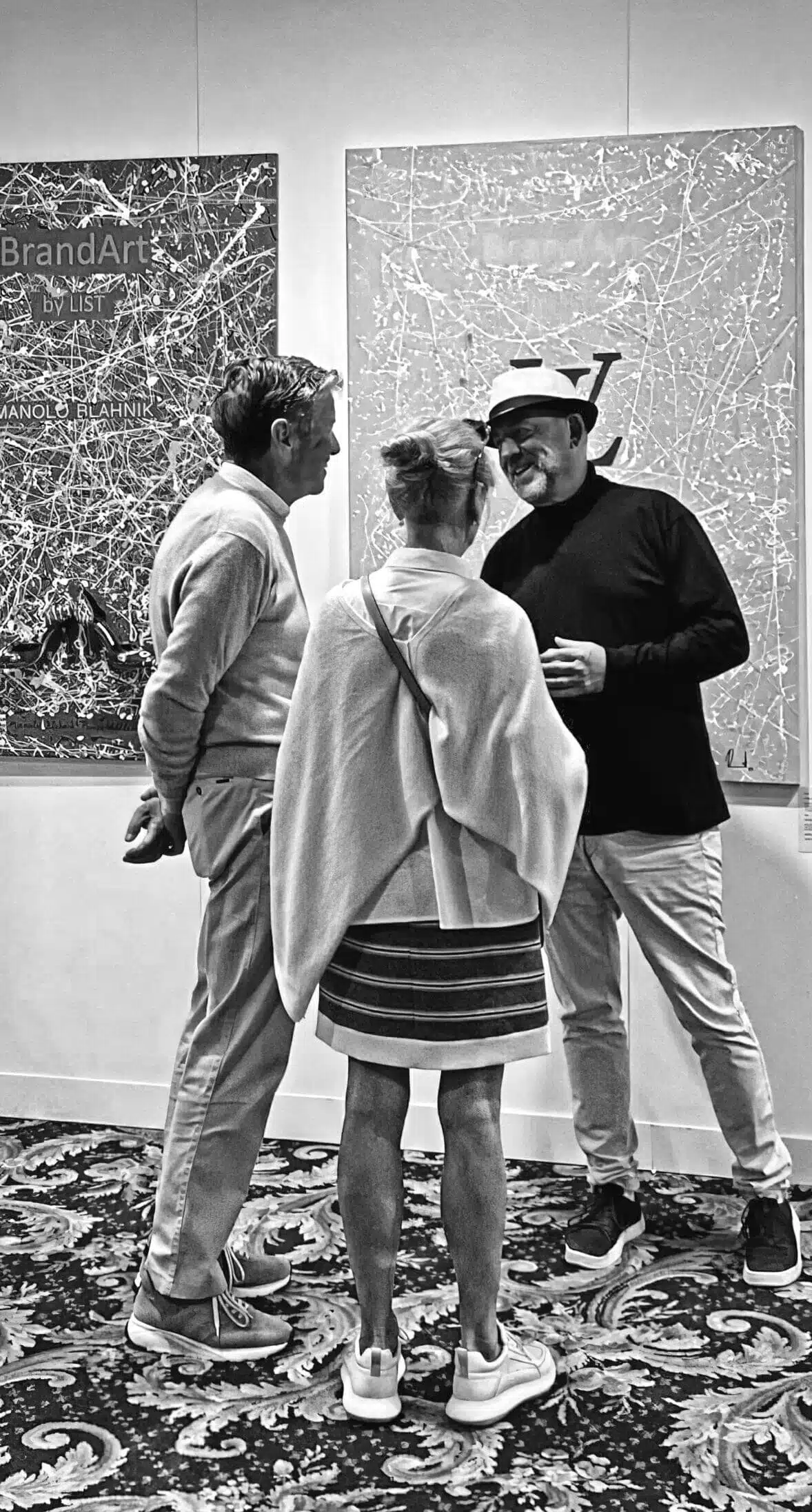 BrandArt by List - The artist in conversation with art connoisseurs