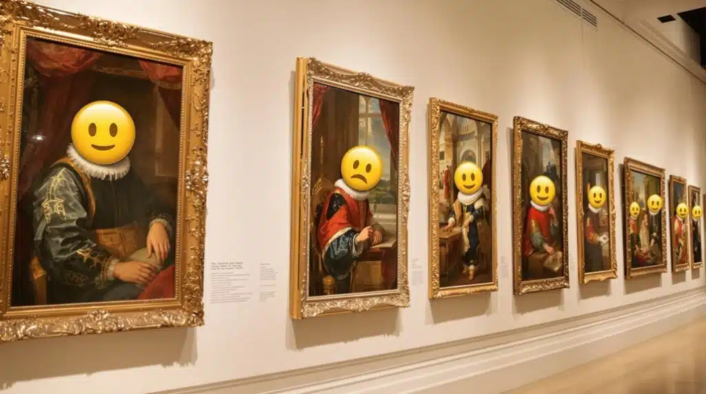 Emojis in the history of art